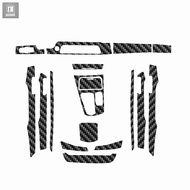 PET 5D Carbon Fibre Film For BMW F01 F03 F04 Series 7 2009-2015Car Interior Center Console Anti Scra