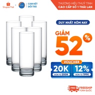 [Return Commitment If Broken] Set of 6 New York Glass Cups 320ml - Genuine