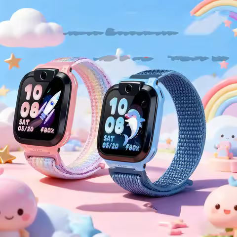 15mm Nylon Stretch Strap Sport Band for Imoo Z11 Z10 Z9Z8 Children's Watch - Soft Breathable Wrist S