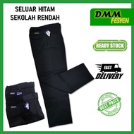 SELUAR SEKOLAH HITAM (COTTON)