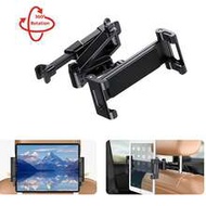 360° Rotatable & Adjustable Car Headrest Mount Holder, Fits Most Tablets, Phones, IPad Air/Mini, Swi