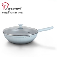 Shogun Mikasa 32cm Wok with Glass Lid