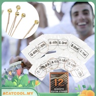 [Acatcool.my] 12-String Guitar Strings Classical Guitar Strings Folk Guitar Strings for Guitar
