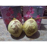 KELAPA GADING KUNING GAMBAR WAYANG 7 BULANAN TINGKEPAN