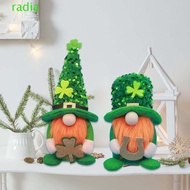 RADIANTZAP Leprechauns Doll Ornament, Creative St Patrick's Day Guardian of Ireland Dwarf Doll, Scen