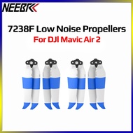 4/8PCS 7238F Low Noise Propellers For DJI Mavic Air 2/AIR 2S Wing Fan Quick Release Props For DJI Ma