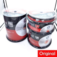 Official HP DVD-R 4.7Gb 120Min 1~16X With Cake Box