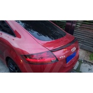 For Audi TT TTS car styling spoiler ST style real carbon fiber rear spoiler 2008-2014