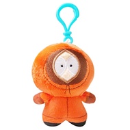 Cute Anime South Park Kenny Plush Keychain Backpack Bag Clip Chains Keyholder Kids Stuffed Toy Doll