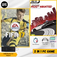 Need For Speed Most Wanted + Fifa PC Game 2 Game in one Pendrive 64GB USB For PC Sports GAME