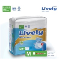 diapers dewasa lively popok dewasa celana siang malam - adult diapers