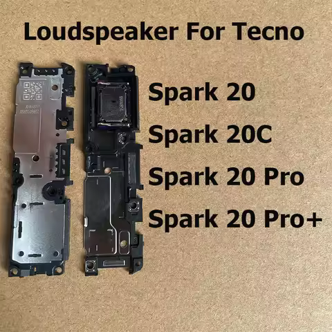 For Tecno Spark 20 Pro Pro+ Plus KJ7 Loud Speaker Ringer Buzzer Loudspeaker Flex Cable Module For Sp