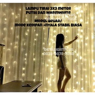 LED CURTAIN LIGHTS TUMBLR 3X3 METERS CHRISTMAS DECORATION LIGHTS 3X 3 M