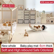 4cm Thick Foldable Formaldehyde-Free Odorless XPE Material Foam Carpet Baby Play Mat Baby Crawling M