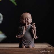Accessories Zen Tea Table Tea Ceremony Decoration Little Monk Premium Character Four Not Ornaments T