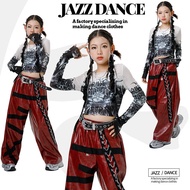Jazz Dance Costume Trendy Model Catwalk Girl T Taiwan KPOP Dune Wasteland Girl Group Playing Song Co