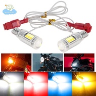 [LI] 1Pair T15/T10 Super Bright Turn Signal Bulb Dual Contact Motorcycle Signal Light W16W LED Bulb 