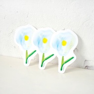 藍花 異形明信片