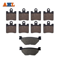 AHL Motorcycle Front Rear Brake Pads For YAMAHA FJR1300AS FJR1300 AV/AW/AX/AZ/AA/AB AEV/AEW/AEX/AEY 