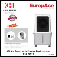 EuropAce ECO 6301W / ECO 7301D : 30L AIR COOLER with PLASMA STERILIZATION - 2 YEARS WARRANTY