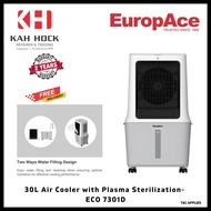 EuropAce ECO 7301D : 30L AIR COOLER with PLASMA STERILIZATION - 2 YEARS WARRANTY