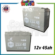 (1PCS) 12V45AH Battery Electric Tricycle Scooter 6-EVF-45 (SCREW TYPE) 12v 45ah