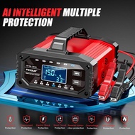 [Nishiyuenyi] Fast Charging Auto Battery Jumper Portable Booster LCD Screen for 12V 24V Car Batterie