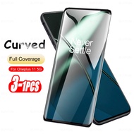 1-3pcs Full Cuvred Protective Glass For Oneplus 11 8 Pro 7 Tempered Glass One Plus 8Pro Oneplus11 5G Screen Protectors film