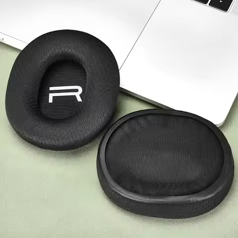 AU40!!Soccer Net Design Ear Cushions For Plantronics RIG 300 Pro HX/For Nacon RIG 300 Pro-Headset Ac