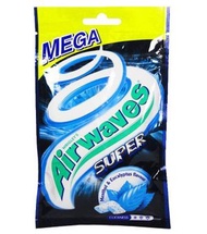 (N) 重量版 SUPER Wrigley's Airwaves爽浪 無糖香口珠 / 薄荷糖 / 薄荷珠 Menthol & Eucalyotus Flavour 超涼薄荷味