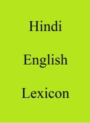 Hindi English Lexicon Trebor Hog