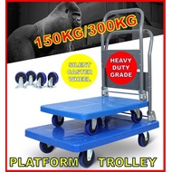 HEAVY DUTY PLATFORM TROLLEY 150KG/300KG