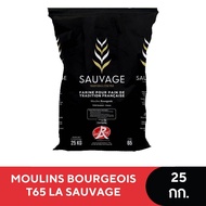 Moulins Bourgeois T65 LA SAUVAGE 25 Kg.