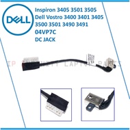 Charging Port DELL Inspiron 3405 3501 3502 3505 3510 3511 3515 3520 5493 5593 4VP7C 04VP7C DC Jack P
