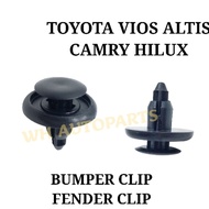 BUMPER CLIP FENDER CLIP (1PC) TOYOTA VIOS,ALTIS,CAMRY,HILUX