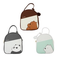 ZakkaSG x We Bare Bears Crossbody Bag - Grizzly/Panda/Ice Bear