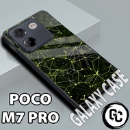 Glossy softcase poco m7 pro/case poco m7 pro Abstract/case poco m7 pro glitter/casing poco m7 pro