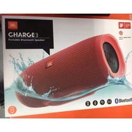 jbl charge3 紅色衝擊波3代 全新Wireless audio
