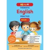 K2 to P1 Thematic English Practice Book 1 / Preschool Assessment Books | English Kindergarten Presch