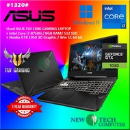 # 1320 *Used Laptop ASUS FX86 Gaming Laptop Intel Core i7-8750H 8GB 512ssd GTX1050 GTX 1050 Win 11 1