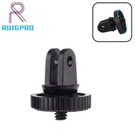 For Mini Tripod Mount adaptor/adapter screw for Gopro Hero 9 8 7 6 5 4 SJcam For xiaomi Yi 4K sjcam Camera accessories[os]