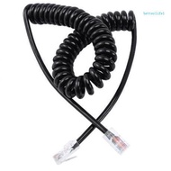 BTM Portable Convenient 8 Pin Microphone Cable Replacement for HM-98 HM-133 Use