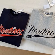 Clarence 香港預訂｜Nautica x Reebok 拼色刺繡Logo衛衣 2色可選 日本限定款