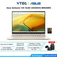 Asus Zenbook 14X OLED UX3404VA-M9546WS | i5-13500H | IrisXeG7 | 16GB LPDDR5 | 14.5"2.8K | 512GB M2 | Win 11 + H&amp;S 2021