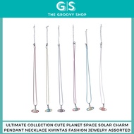 Ultimate Collection Cute Planet Space Solar Charm Pendant Necklace Kwintas Fashion Jewelry Assorted