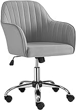 Home Work Chair Ergonomic Office Chair Desk Office Chair for Home Office Light Gray Conference Chairs (Color : D, Size : Light Grey) vision