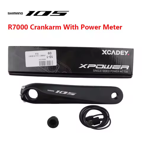 Shimano 105 R7000 Left Side Crankarm With XCADEY Power Meter 170mm 175mm Original Shimano Bike Crank