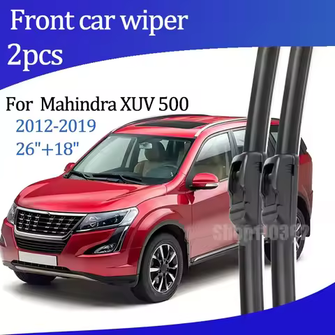 For Mahindra XUV 500 2012-2019 2013 2014 Wiper Front Wiper Blades Windshield Windscreen Window Brush