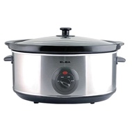 (USED) 6.5 Litre Slow Cooker ELBA ESCO-D6538(SS) (Never use before)