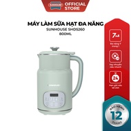 [SVIP] Sunhouse SHD5260 Multifunctional Nut Milk Maker – 800ml – 2-layer jar – 8-blade dual blades –